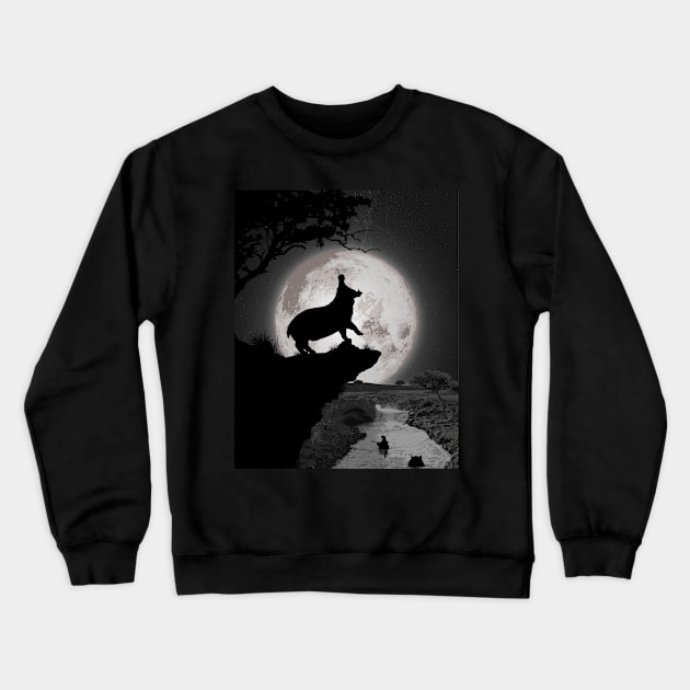 African Nights Crewneck Sweatshirt by Gigan91